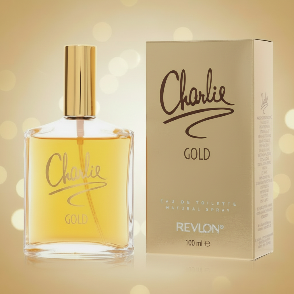Revlon Charlie Gold Eau de Toilette 100 ml (EDT) | Profumo Donna Caldo e Speziato