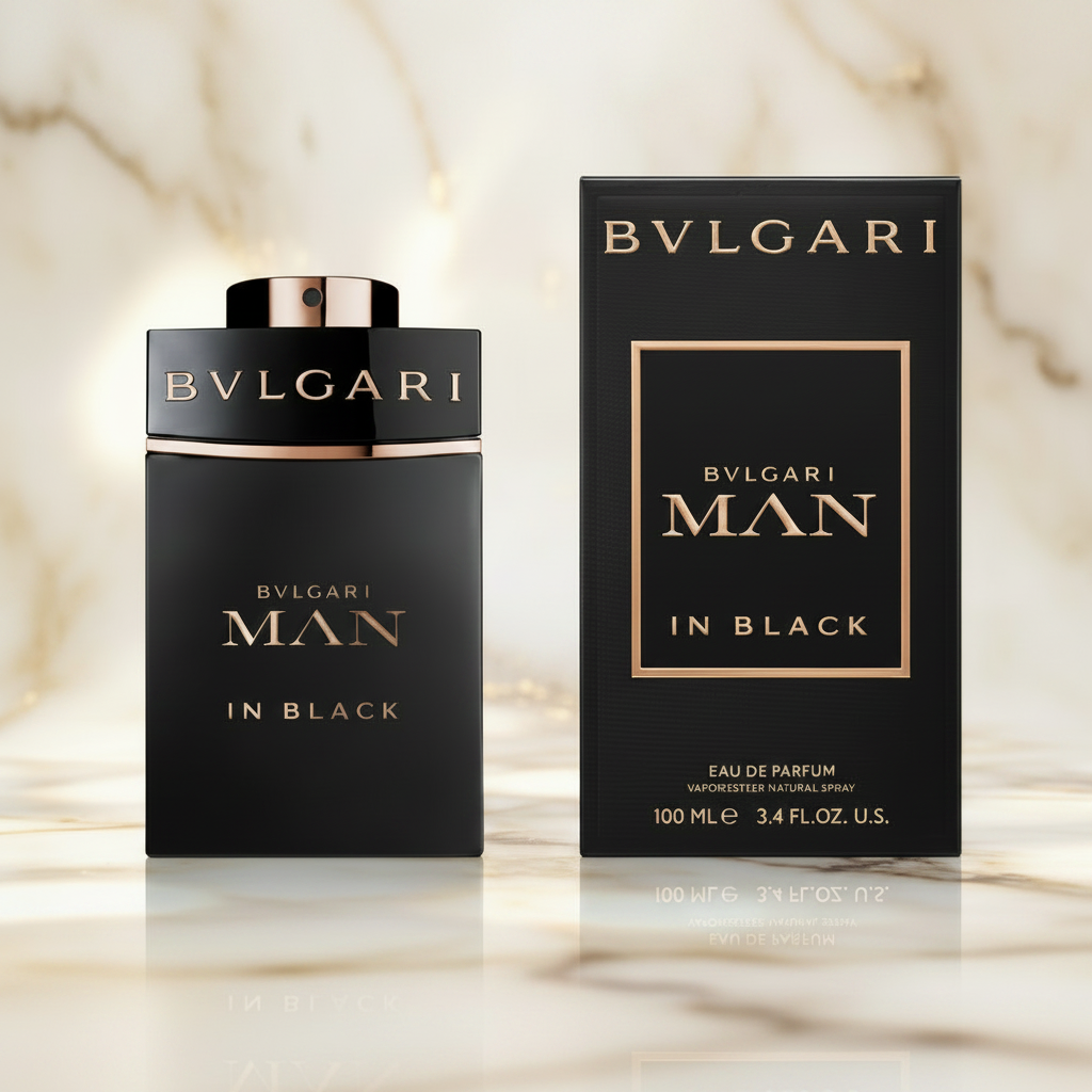 Bvlgari Man In Black Eau de Parfum 100 ml (EDP) | Profumo Uomo Ambrato, Speziato e Intenso