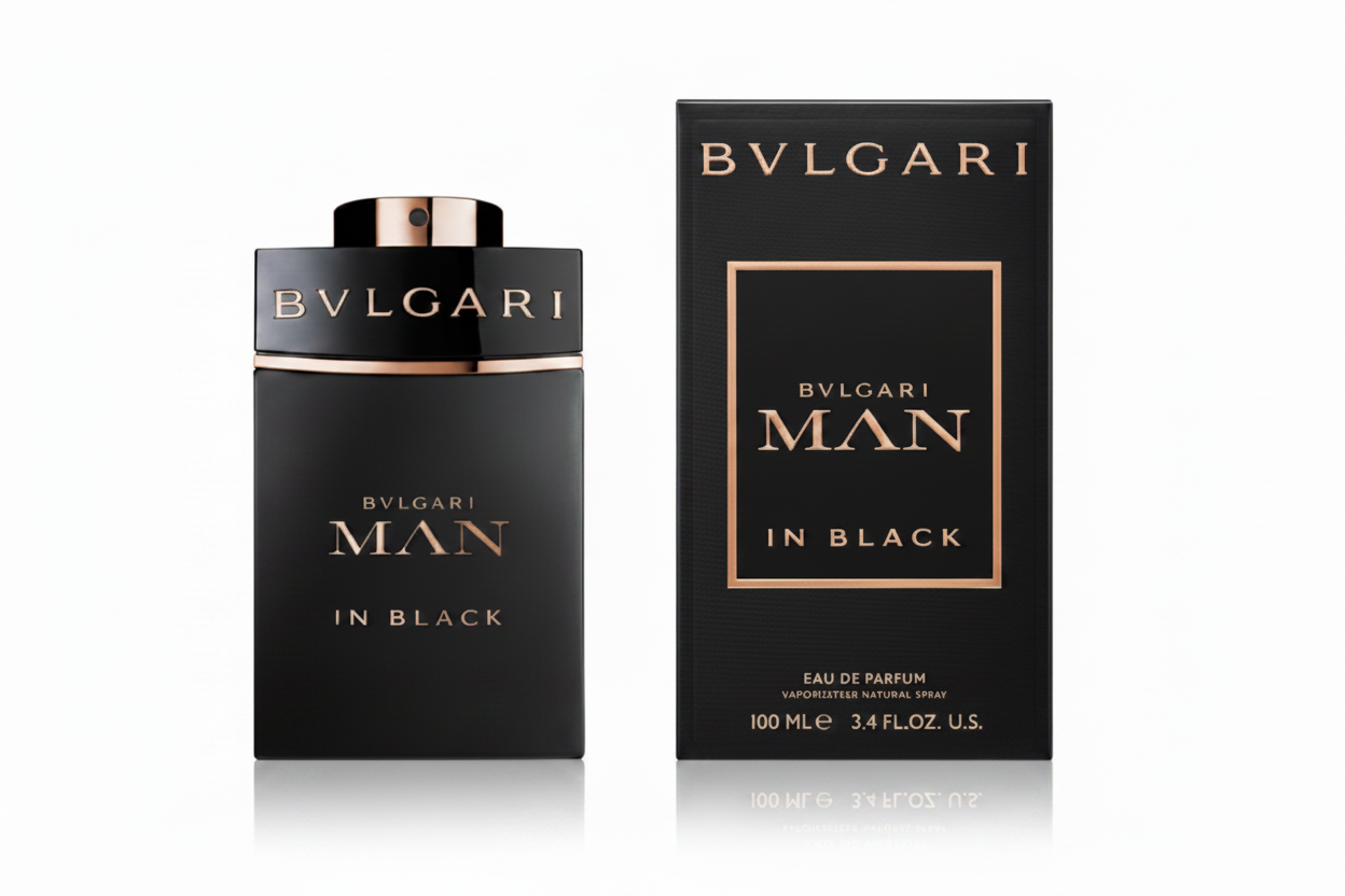 Bvlgari Man In Black Eau de Parfum 100 ml (EDP) | Profumo Uomo Ambrato, Speziato e Intenso