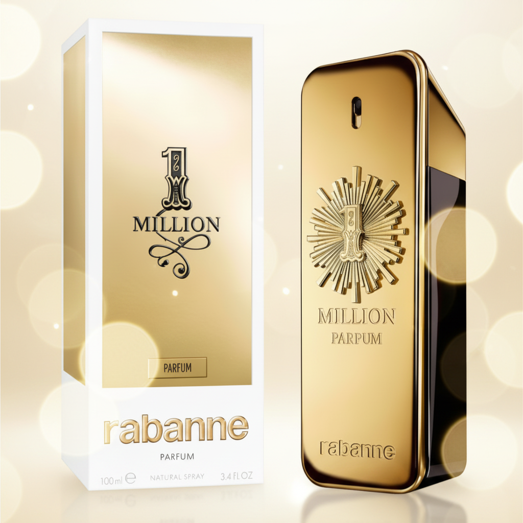 Rabanne 1 Million Parfum 50 ml / 200 ml | Profumo Uomo Cuoiato, Solare e Ambrato