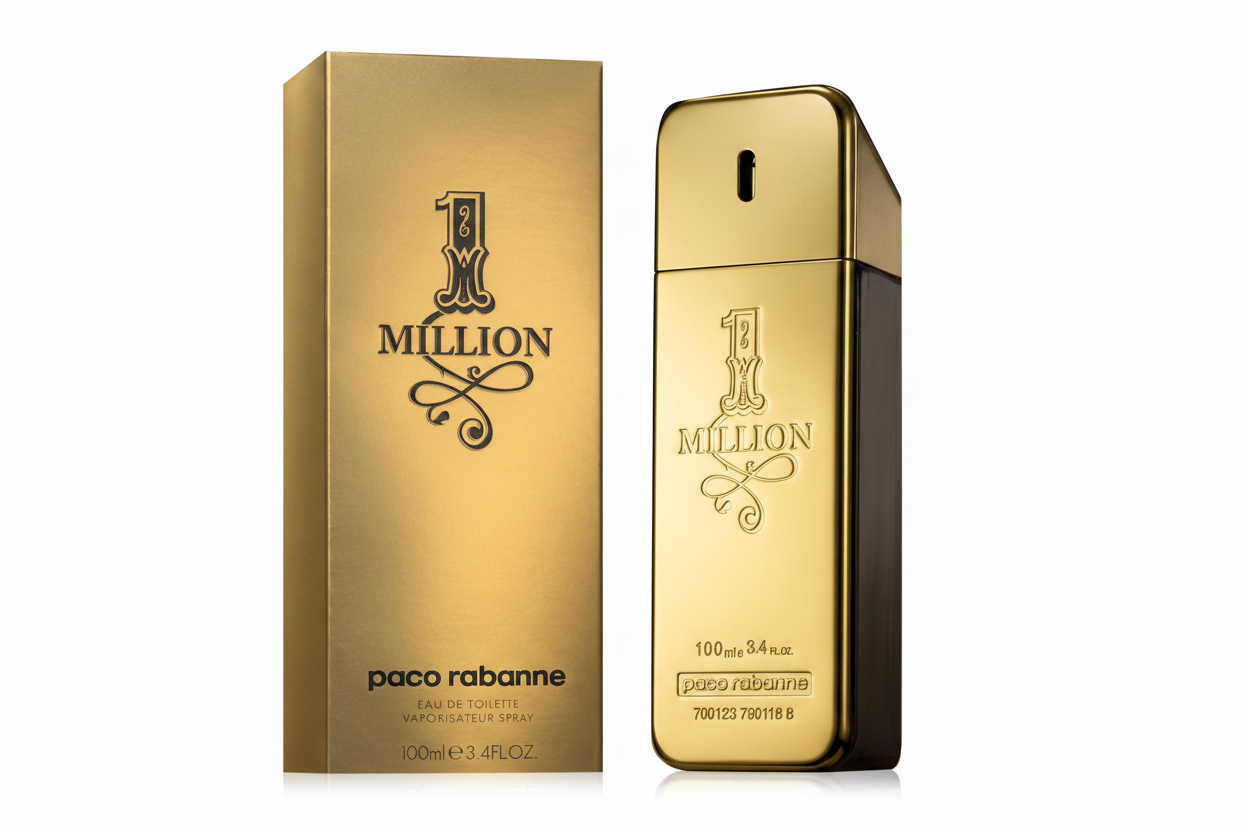 Rabanne 1 Million Eau de Toilette 100 ml (EDT) | Profumo Uomo Speziato, Ambrato e Seducente