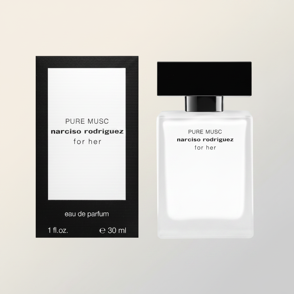Narciso Rodriguez Pure Musc Eau de Parfum 30 ml / 50 ml (EDP) | Profumo Donna Floreale, Muschiato e Puro
