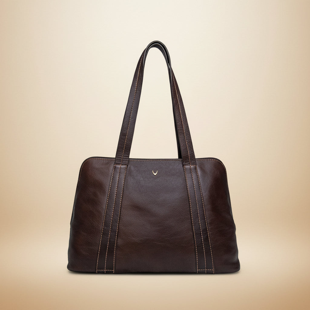 Hidesign Cerys Tote Grande in Pelle | Borsa Shopping Donna Capiente con Scomparti