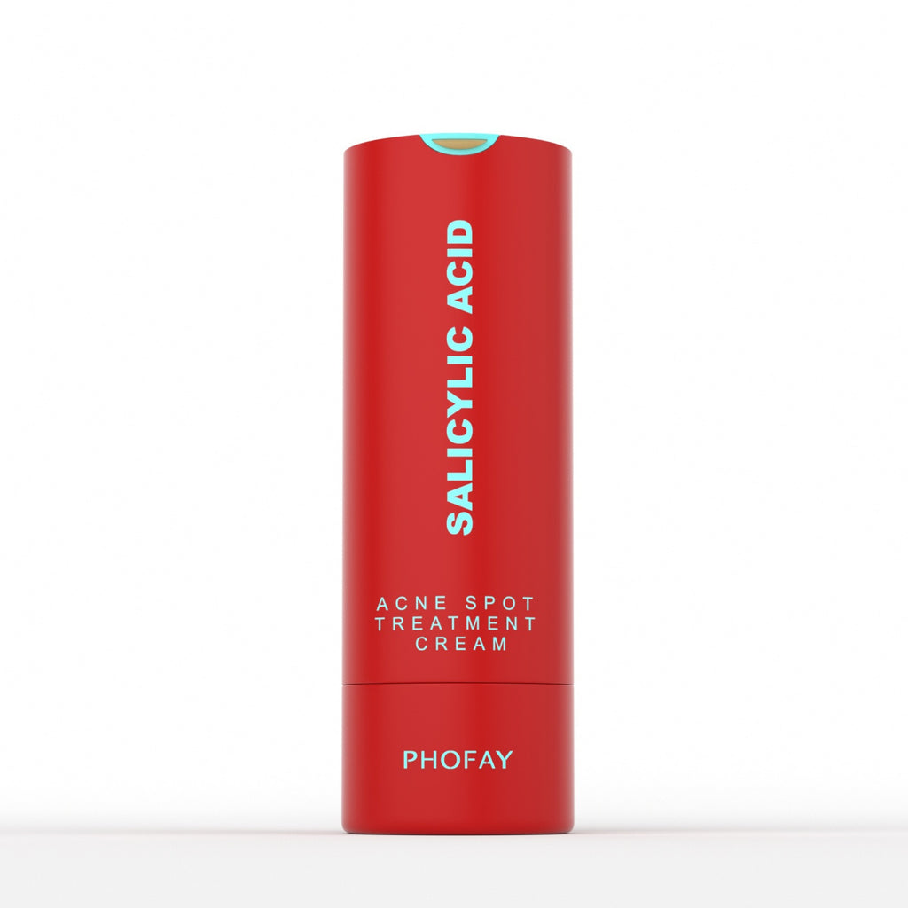 PHOFAY C-S003 Crema Trattamento Acne all'Acido Salicilico – Riduce il Rossore in 4 Ore (30g)