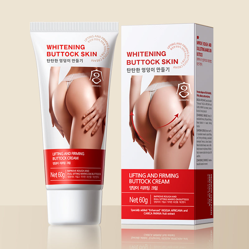 Crema GONGPEI Hip Lift & Firming (60g) – Effetto Push-Up, Rassodante e Sbiancante Glutei