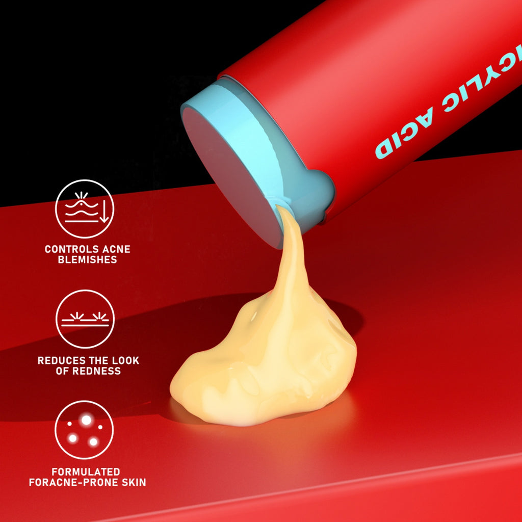 PHOFAY C-S003 Crema Trattamento Acne all'Acido Salicilico – Riduce il Rossore in 4 Ore (30g)