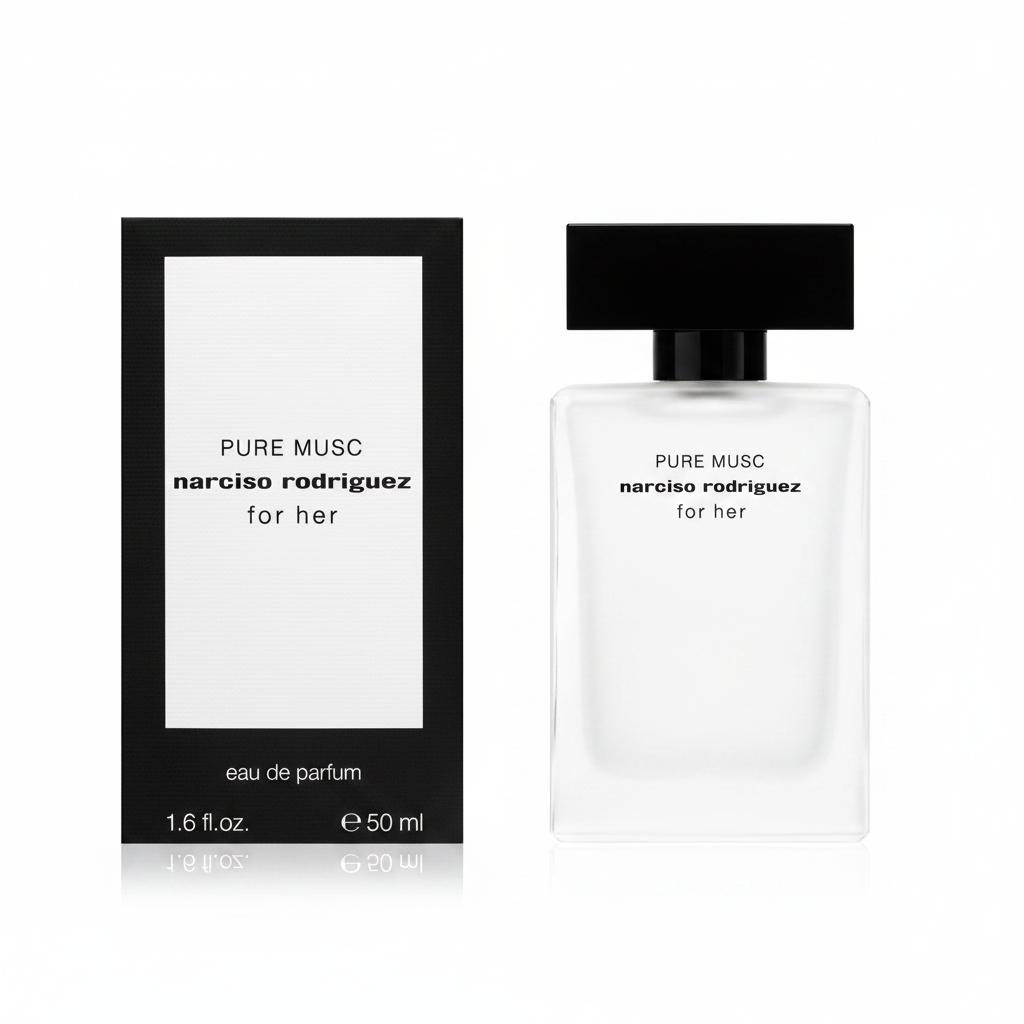 Narciso Rodriguez Pure Musc Eau de Parfum 30 ml / 50 ml (EDP) | Profumo Donna Floreale, Muschiato e Puro